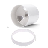 Golf Hole Cup Rings for Putting Green Standard Plastic Training Ball Socket Accessory Golf Outdoor Practice Cup Equipment White