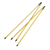 2 Pcs Golf Indicator Stick Putter Auxiliary Trainer Three-fold Direction Indicator Golf Training Equipments