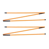 2 Pcs Golf Indicator Stick Putter Auxiliary Trainer Three-fold Direction Indicator Golf Training Equipments